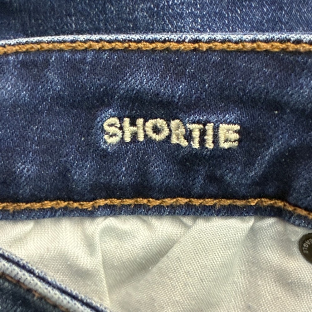 American Eagle Super Stretch Solid Shortie Denim … - image 7